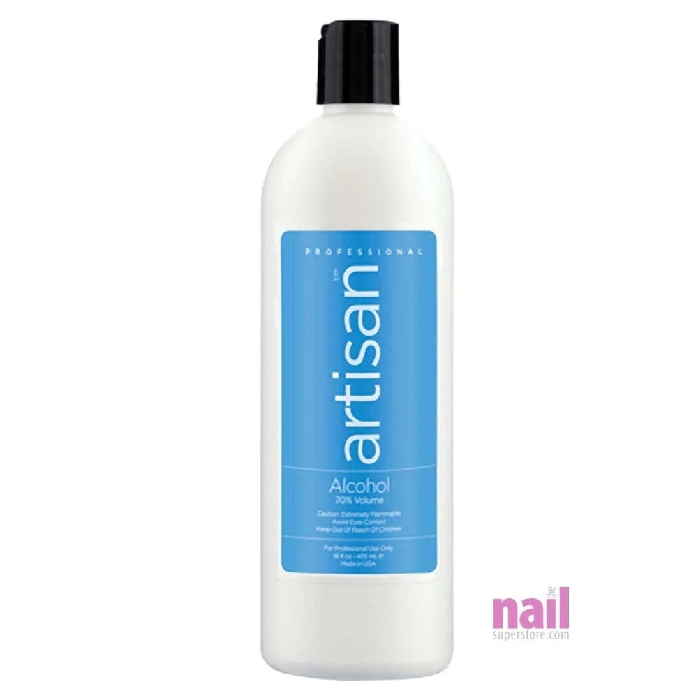 Artisan 70% Volume Alcohol | Effectively Sanitizes Implements - 16 oz