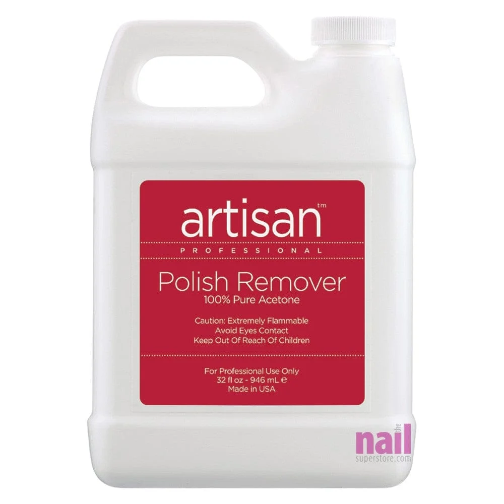 Artisan Nail Polish Remover | 100% Pure Acetone - 32 oz