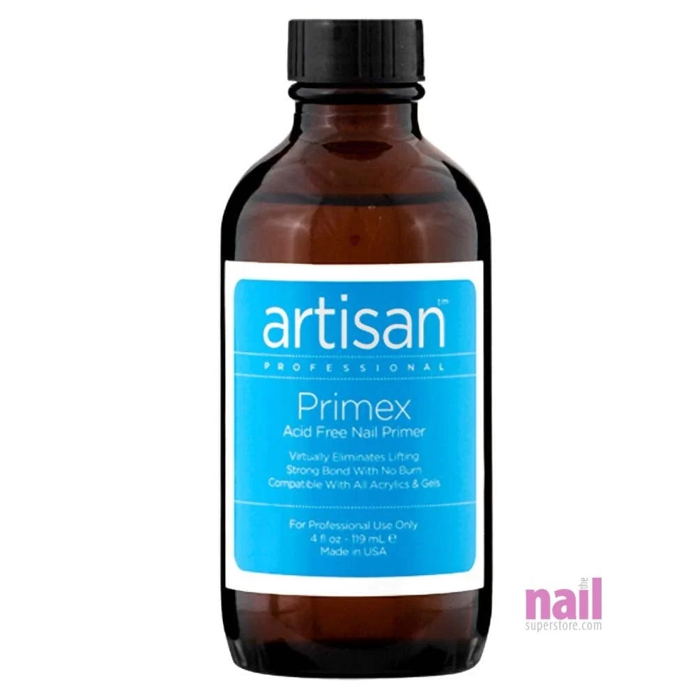 Artisan Primex Acid Free Nail Primer | Strong Bond - Low Odor - 4 oz