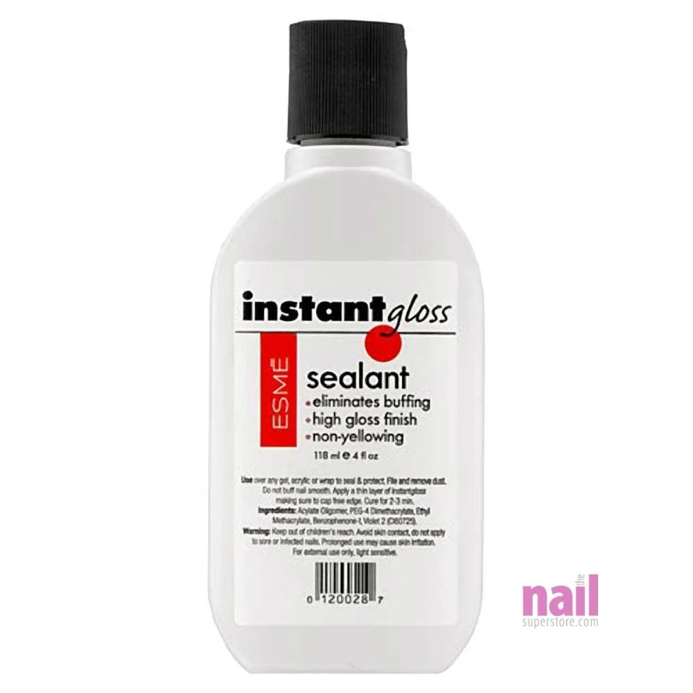 Esme UV Gel Nail | Instant Shine - No Wipe - Refill Size - 4 oz