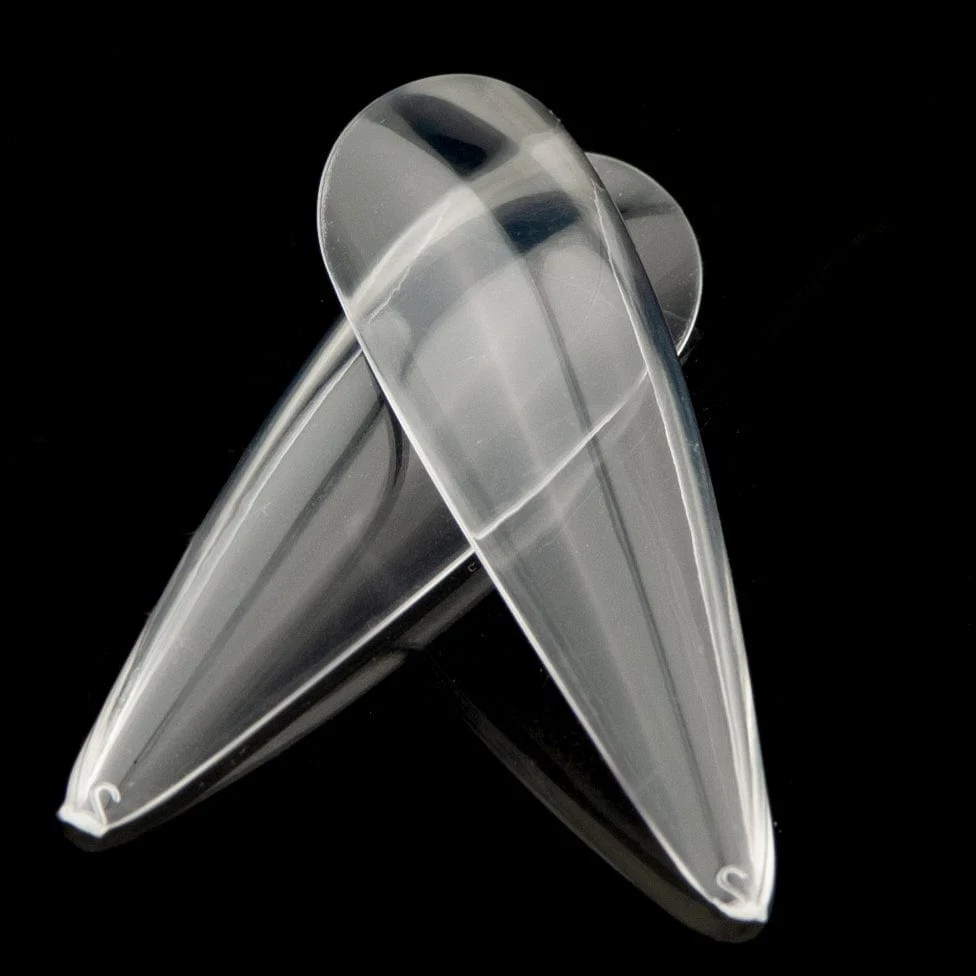 Kingdom Nail Tips - Gel-X Compatible | Full Moon - Stiletto Shape - XL Long - 450 Tips/15 Sizes