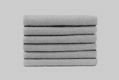 ProTex Edge Hand Towels, Silver Grey, 16"x27", 12-Pack