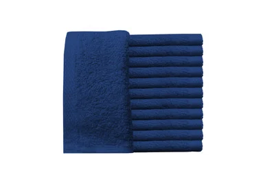 ProTex Luxe3 Hand Towels, Midnight Blue, 16"x29", 12-Pack
