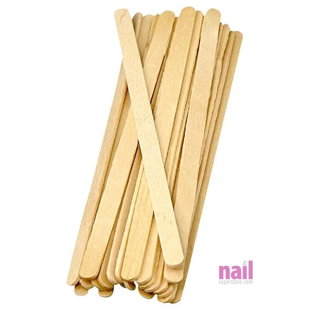 Wooden Petite Wax Spatulas | Wax Applicator for Eyebrow, Bikini - Pack of 100 pcs